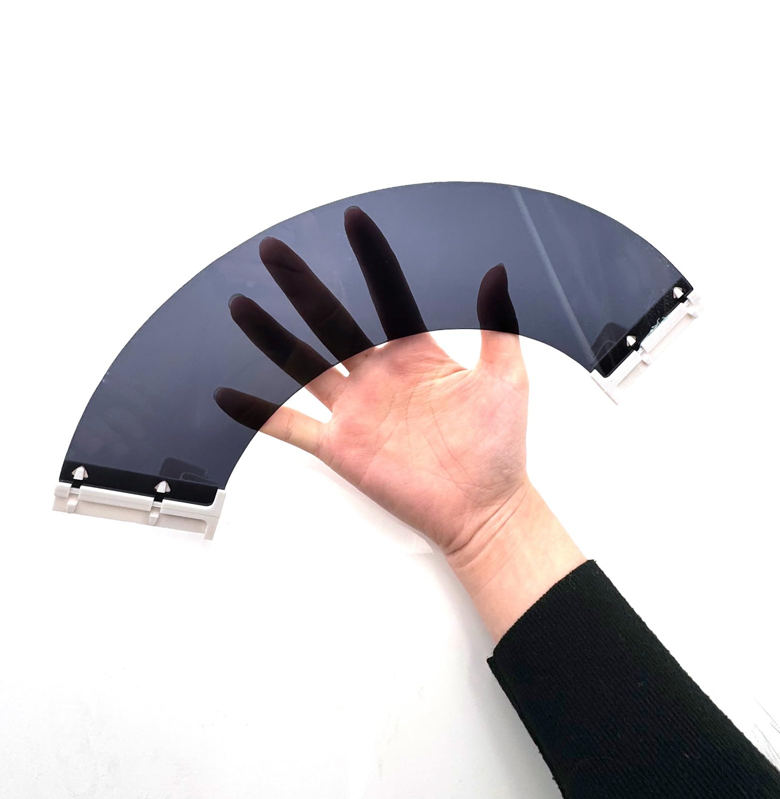 Zeluga 15-483 - Parasol profesional para casco duro, visera reutilizable y reemplazable con protección solar y calor, accesorio estándar de ala completa para casco