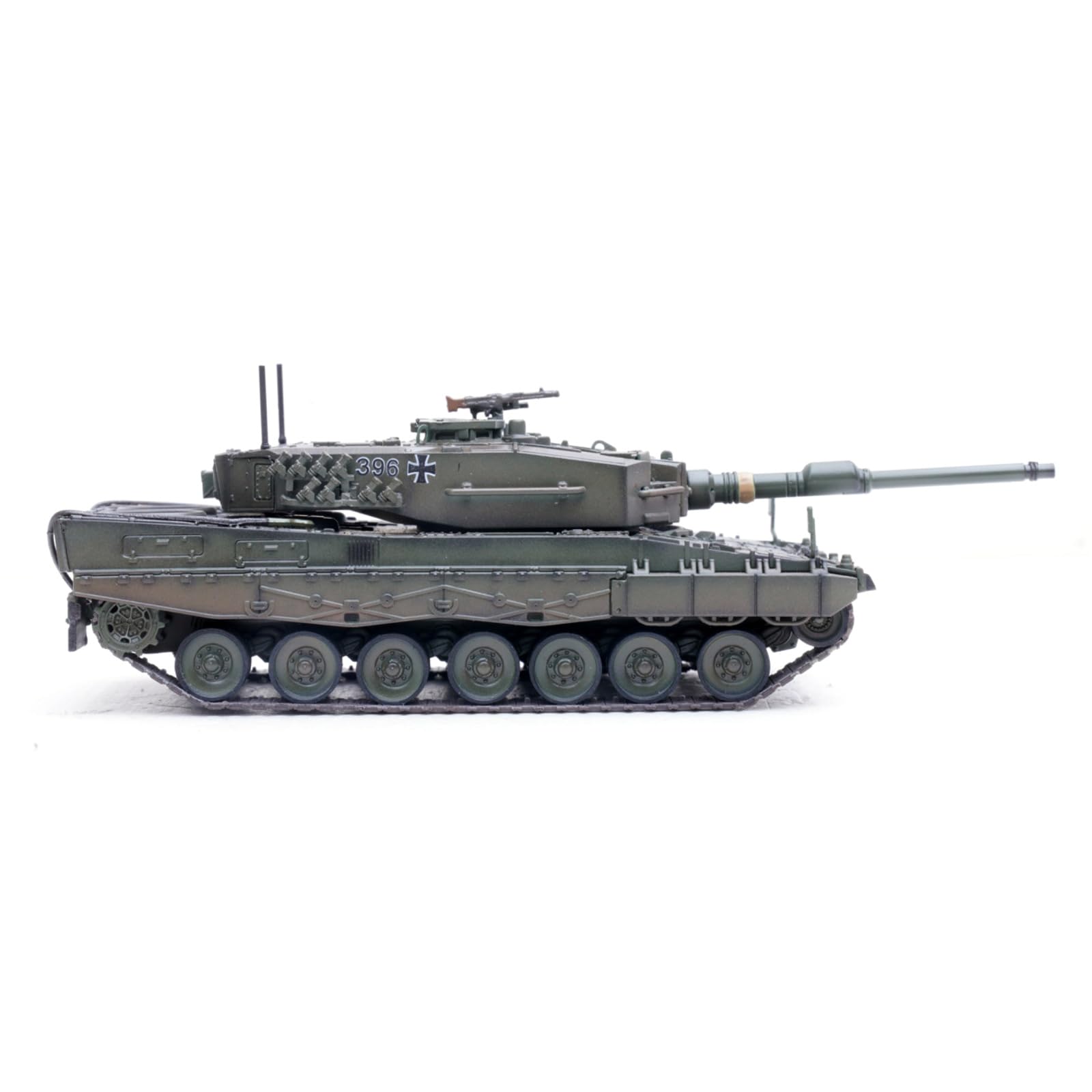 CHICHIYANG Alloy 1:72 Bundeswehr Leopard 2A4 Panzermodell Fertiges gepanzertes schweres Fahrzeugmodell für Sammler & Enthusiasten