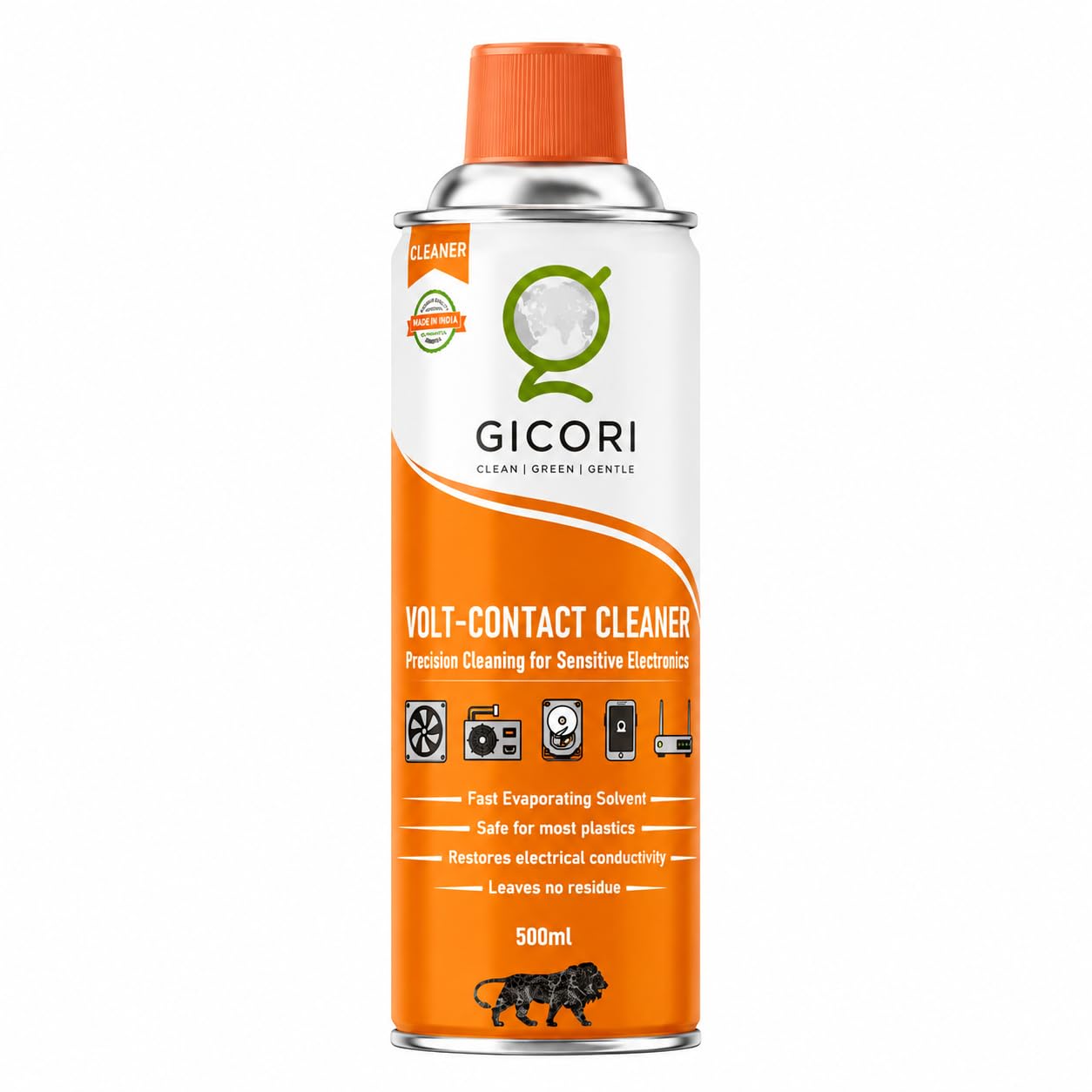 VOLT Contact Cleaner Spray 500ml | Fast Dry Electronic Contact Cleaner | Removes Dust, Oil & Moisture-picture-18