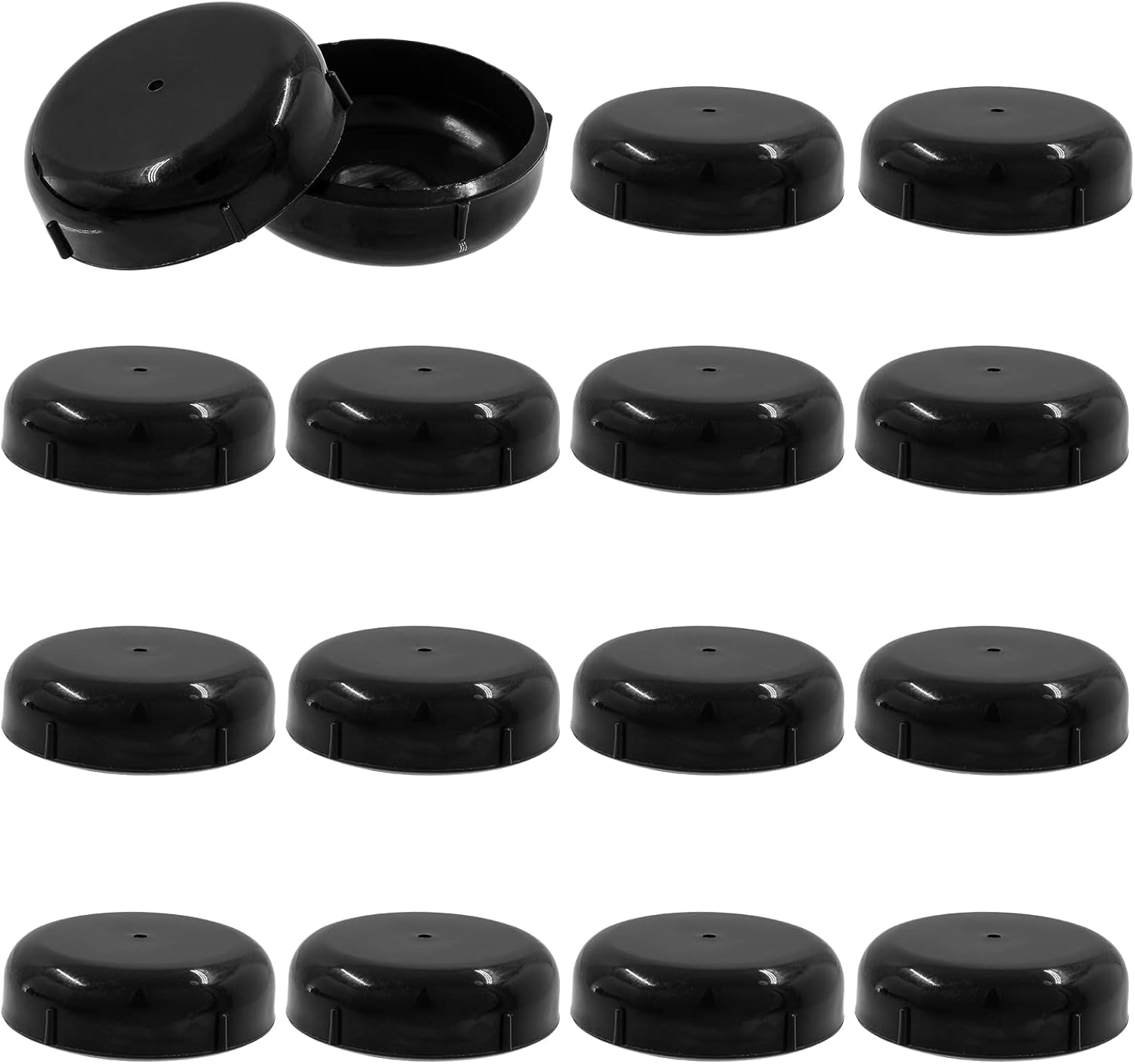 Kyuionty 16 Pack 11/2" Wrought Iron Patio Furniture Feet