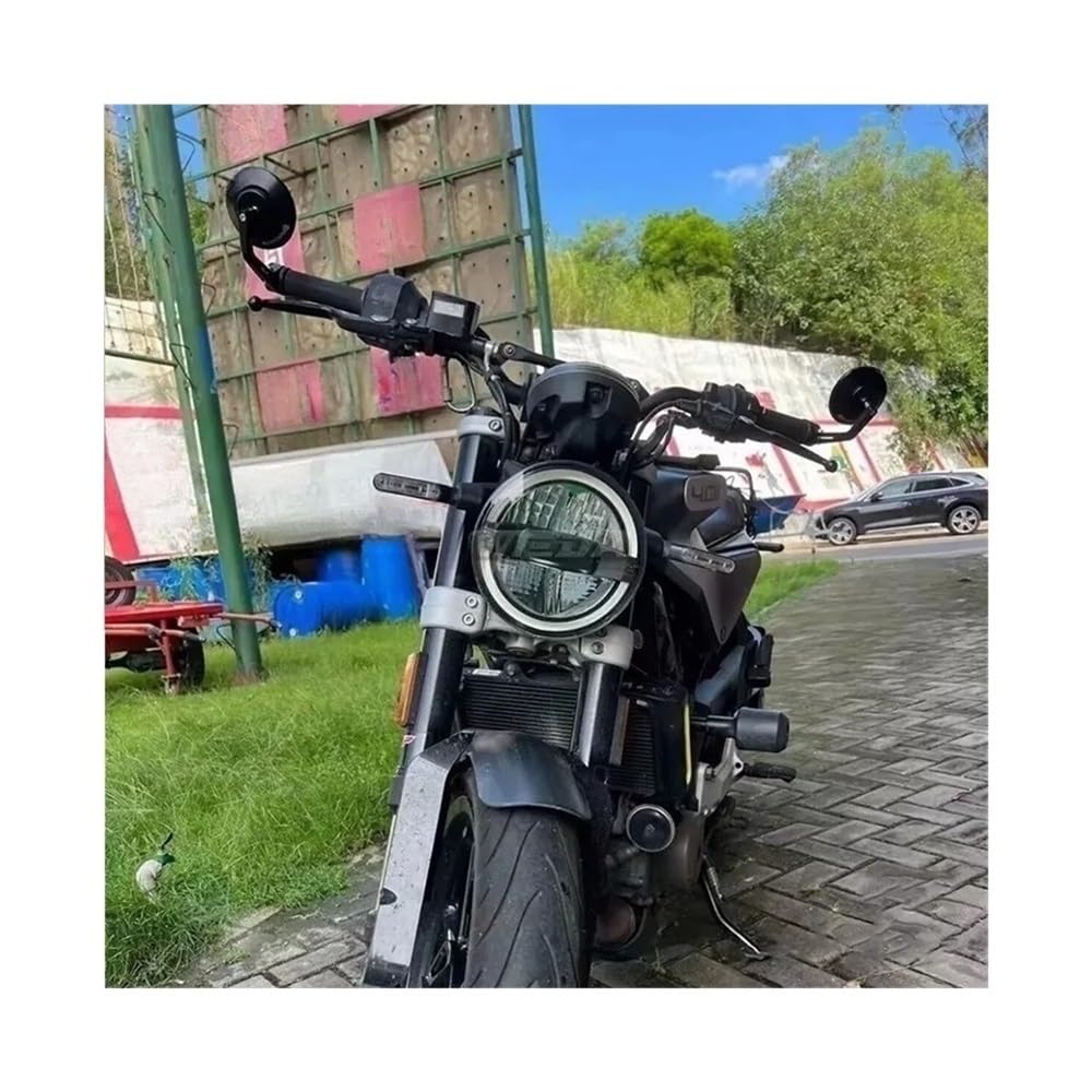 pour Rocket 3 Street Triple S 765/RS/R pour Trident 660 Vitesse Triple 1200RS/RR Moto Guidon Extrémité De La Barre Rétroviseurs Latéraux Rétroviseurs Moto