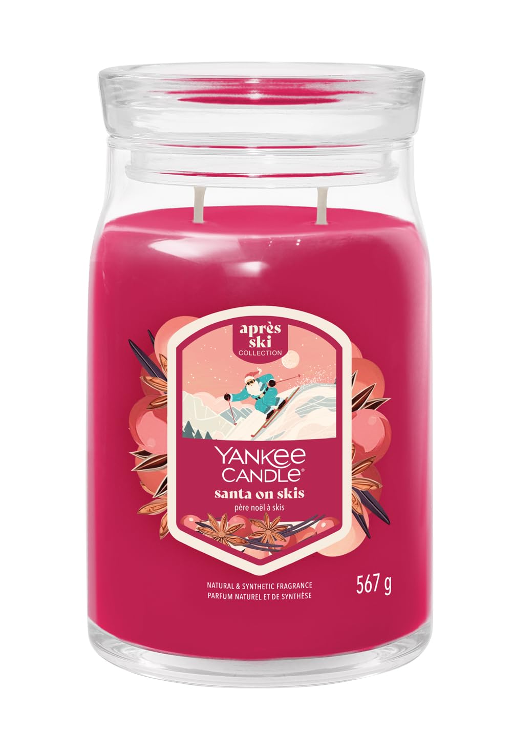 Yankee Candle Signature Large Jar Santa On Skis