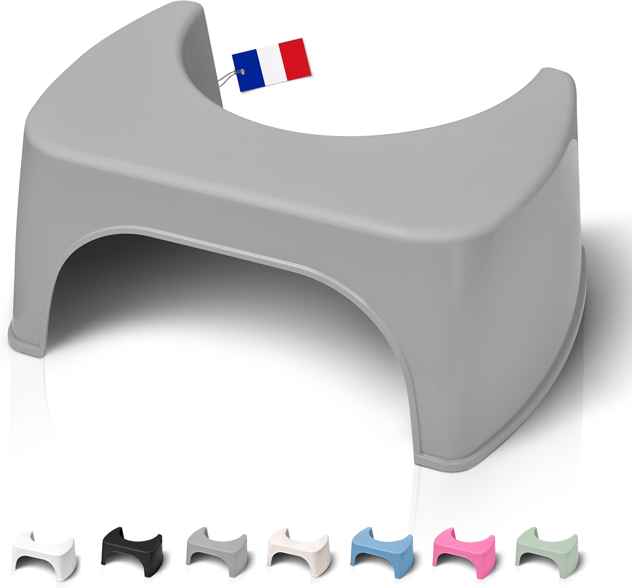 Tabouret De Toilettes Ergonomique Dr Wellthy - Anti-constipation, Pour Toute La Famille