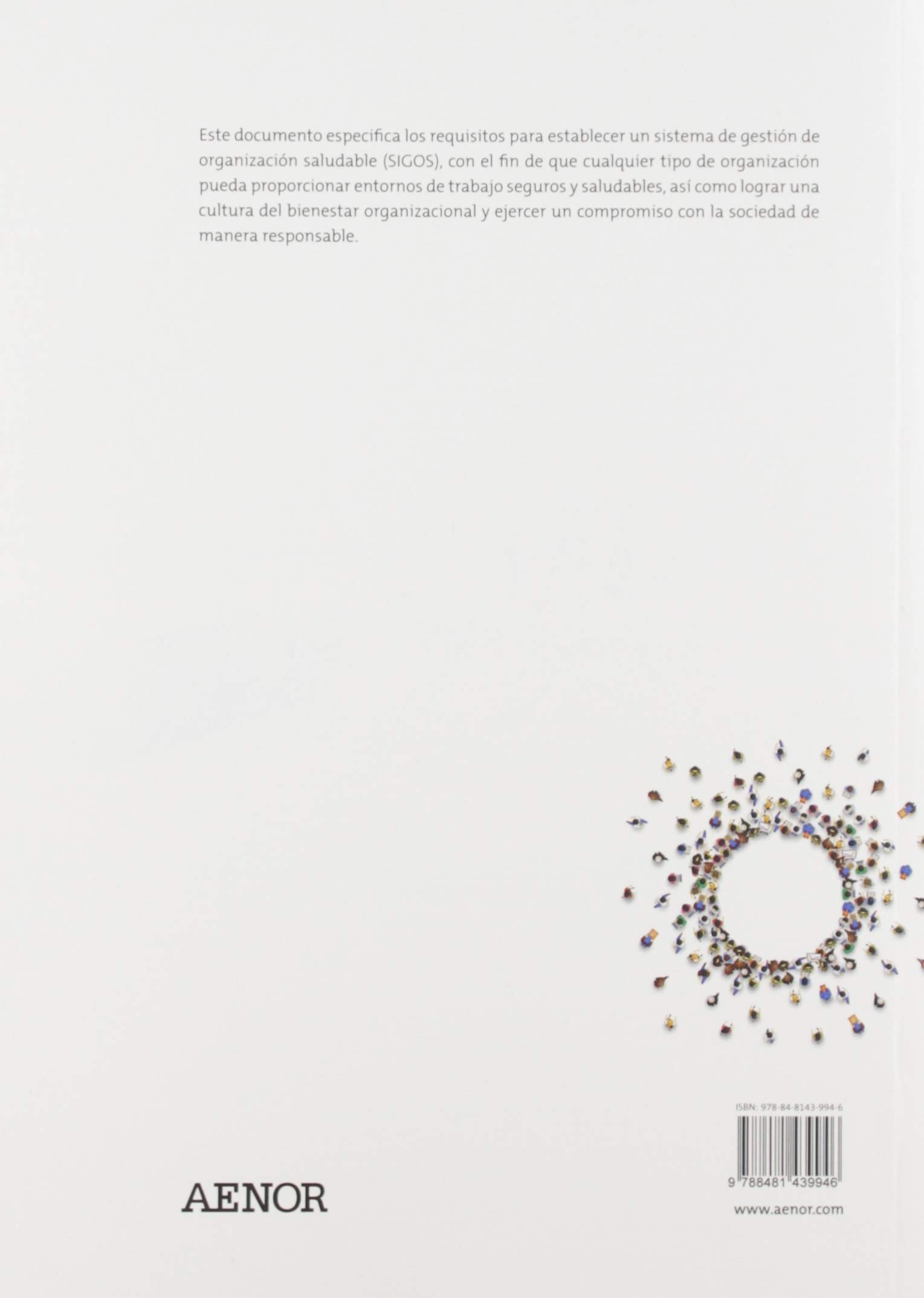 Sistema de gestión de organización saludable