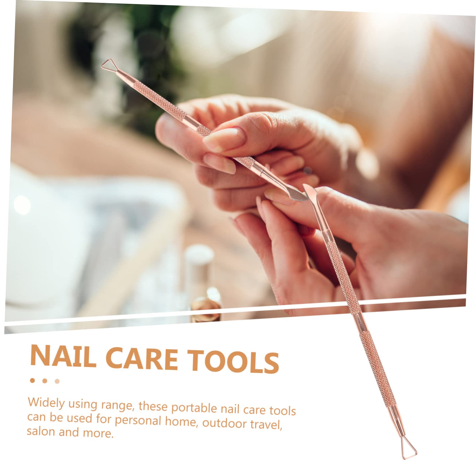 MUSISALY Nail Cuticle Pusher Remover 1 Cuticle Pusher Cutter Tool for Nail Polish