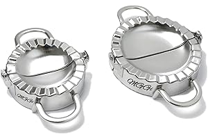 Stainless Steel Mold and Fold Dumpling Maker Set: Create Perfect Dumplings Effortlessly