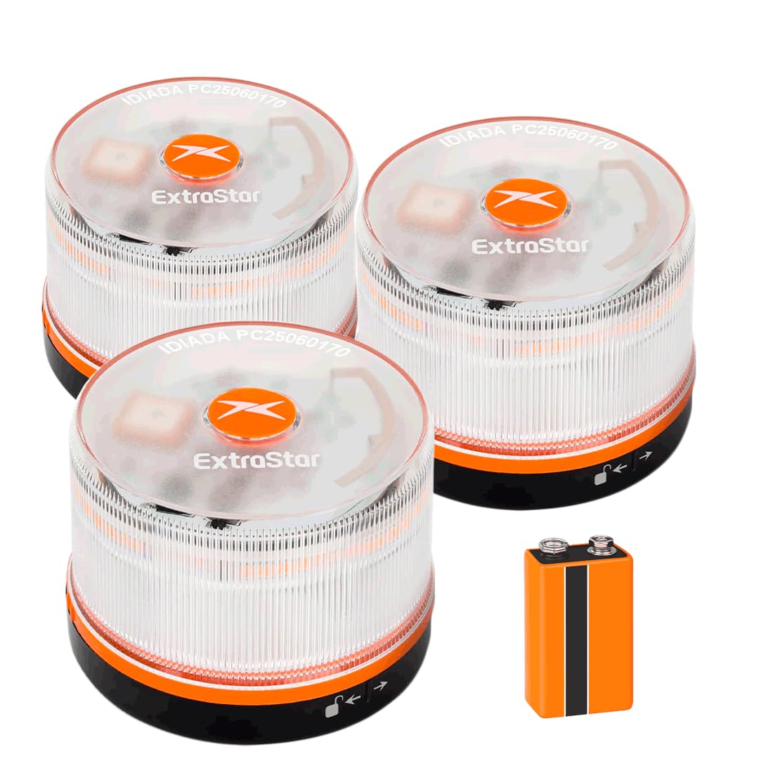 Acomoda Textil Baliza V16 Homologada DGT con Geolocalización y Señal LED 360º Alta Intensidad para Máxima Seguridad en Carretera durante Averías, Paradas o Emergencias con Base Imantada. (1 Unidad) — view 8