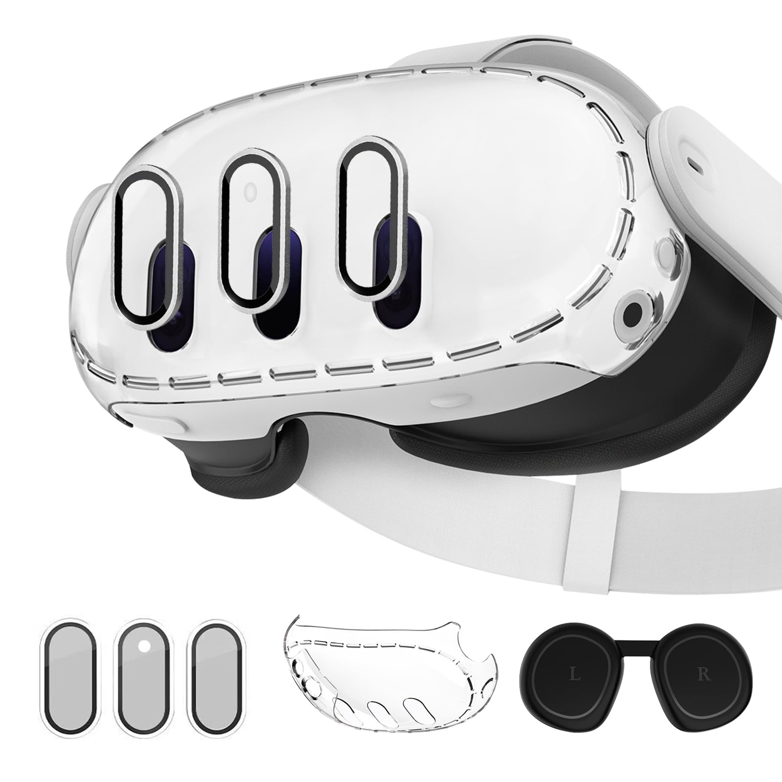Amazon.com: Juylay 3-in-1 Lens Protector for Meta Quest 3, Plastic