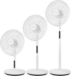 Ardes HURACAN Multifunctional 60W 45 cm 3 in 1 Floor and Table Fan with Automatic Oscillation, Adjustable Tilt, 4 Speeds, …