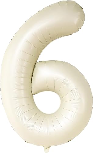 Miniatura 1353 de KatchOn, Globo dorado gigante del número 8 de 40 pulgadas, globo dorado del número 8 para decoraciones de cumpleaños de 8 años para niñas