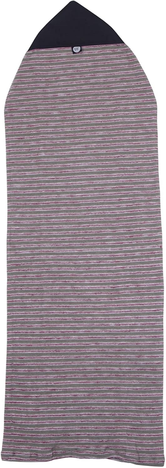 5.6ft Surfboard Sock Soft Board Cover Skimboard Cover Bag Protective Stretch Fabric (Color : Color 4)