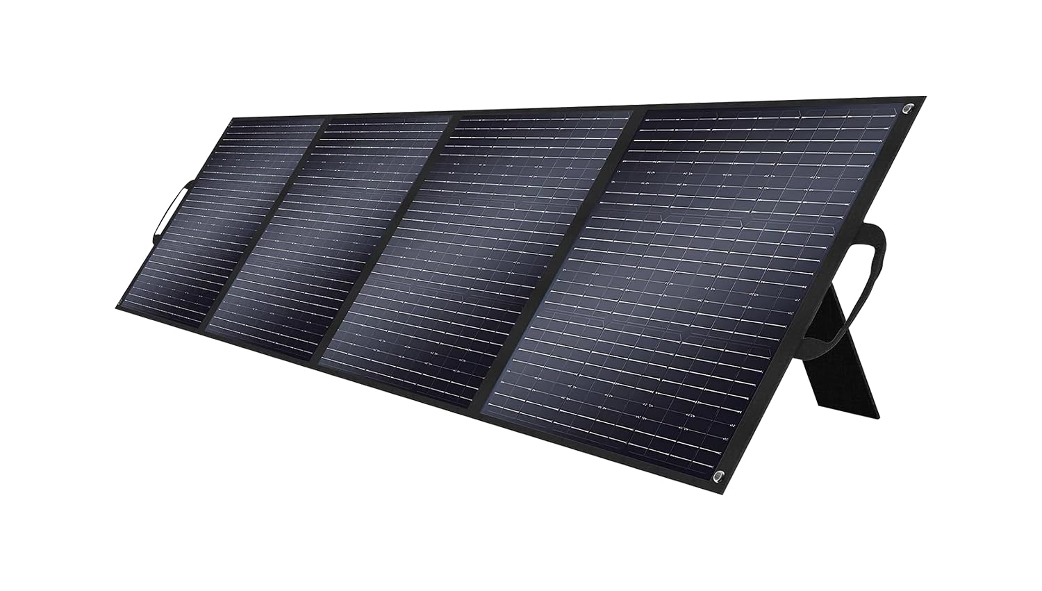 SolarPlay Panel solar portátil de 200 W, plegable IP65 impermeable con soportes ajustables, compatible con estaciones de energía y generadores solares para caravanas, camping, respaldo de energía