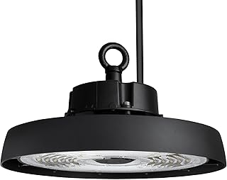 Ledvion Energieeffizienter LED High Bay Sensor, 150W, Energieklasse A, 192lm/W, 28.800 Lumen, 4000K, IP65, Dimmbar, 5 Jahre Garantie, Professionelle UFO Lampe, IP65 Zertifizierung
