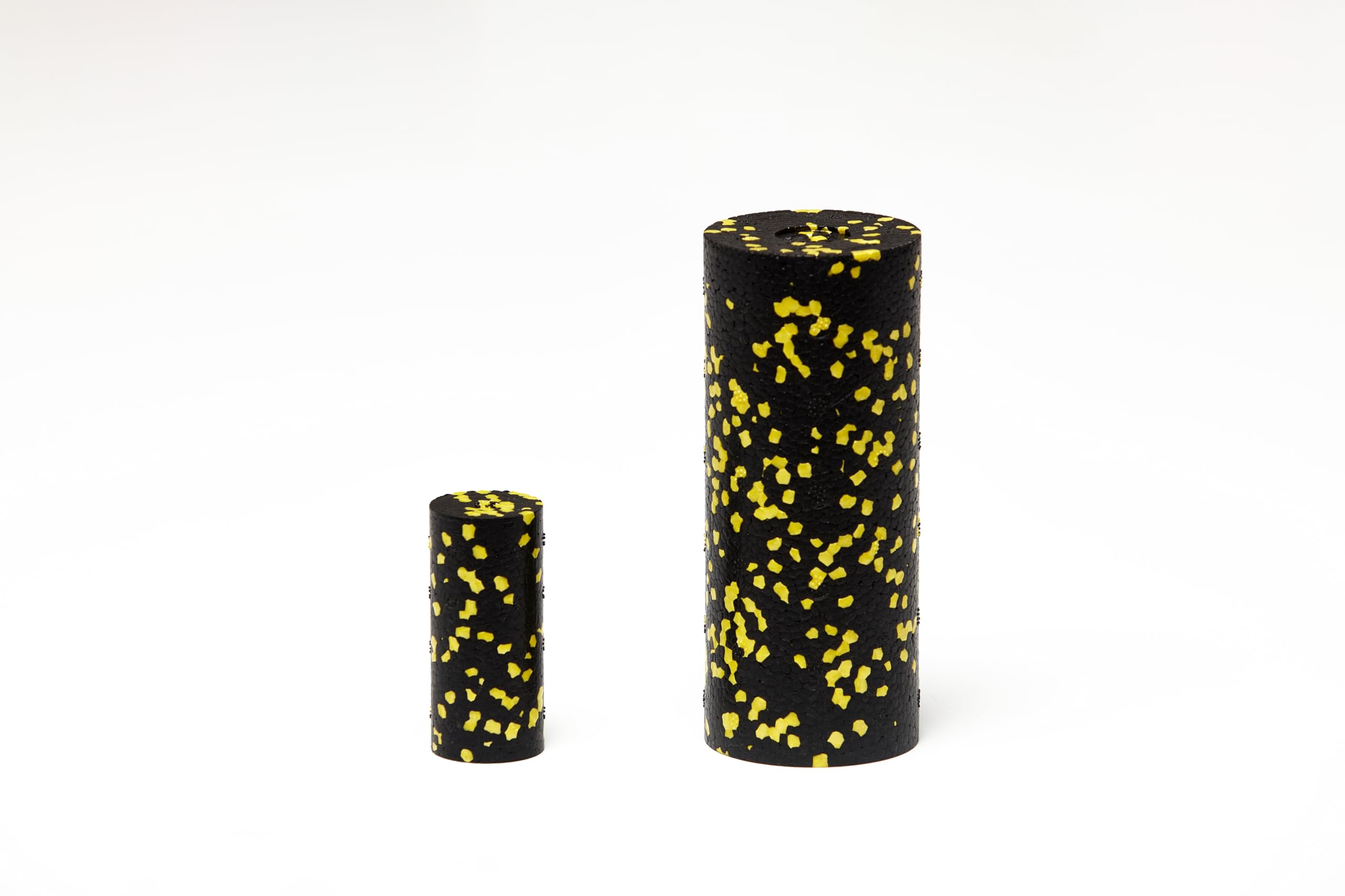 Actifoam 2'li Set Mini ve Mikro Foam Roller (Siyah + Sarı)