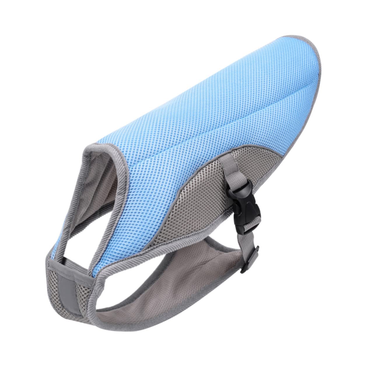ERINGOGO Gilet Rafraîchissant pour Chien Manteau pour Chiot Vêtement Rafraîchissant pour Animal De Compagnie Gilet Été XL Bleu