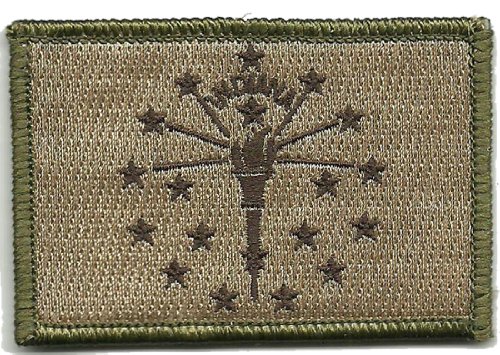 Gadsden and Culpeper Tactical State Patch - Indiana - Multitan