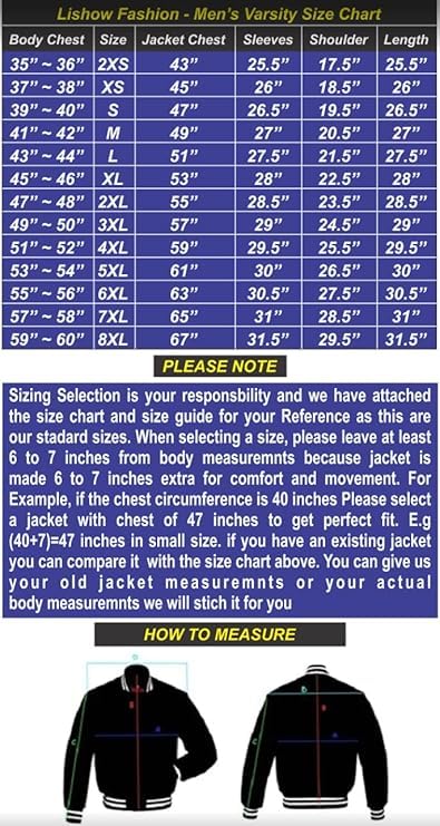 Varsity Jacket Baseball Letterman Bomber School Collage Premium Wool & Royal Blue Genuine leather sleeves4