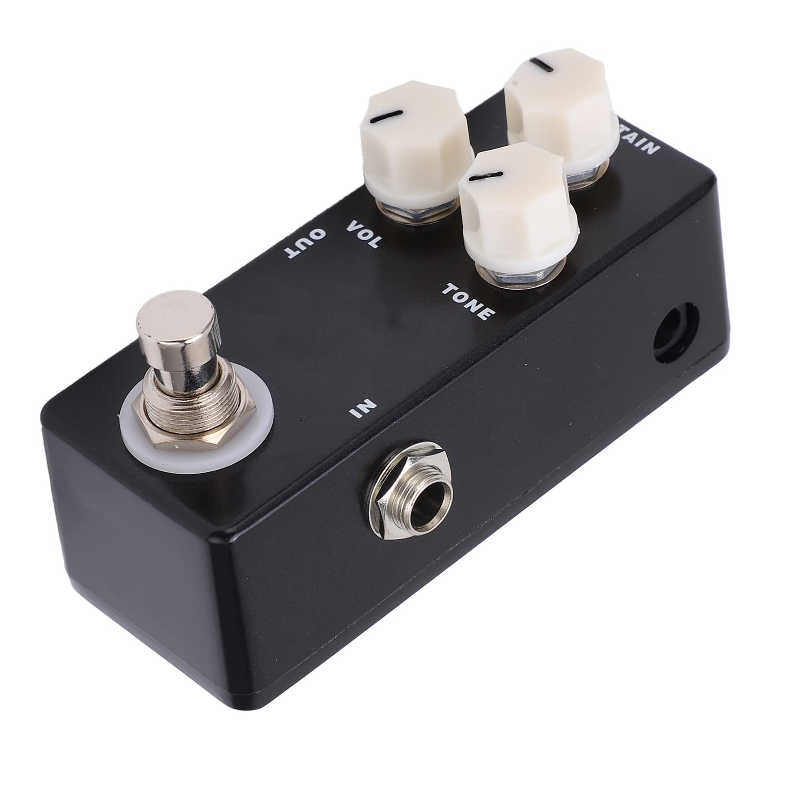 Bnineteenteam Pedale Effetti per Chitarra, Guscio in Metallo, Feedback Istantaneo, Pedale Effetto Mini Fuzz True Bypass per Chitarristi Elettrici