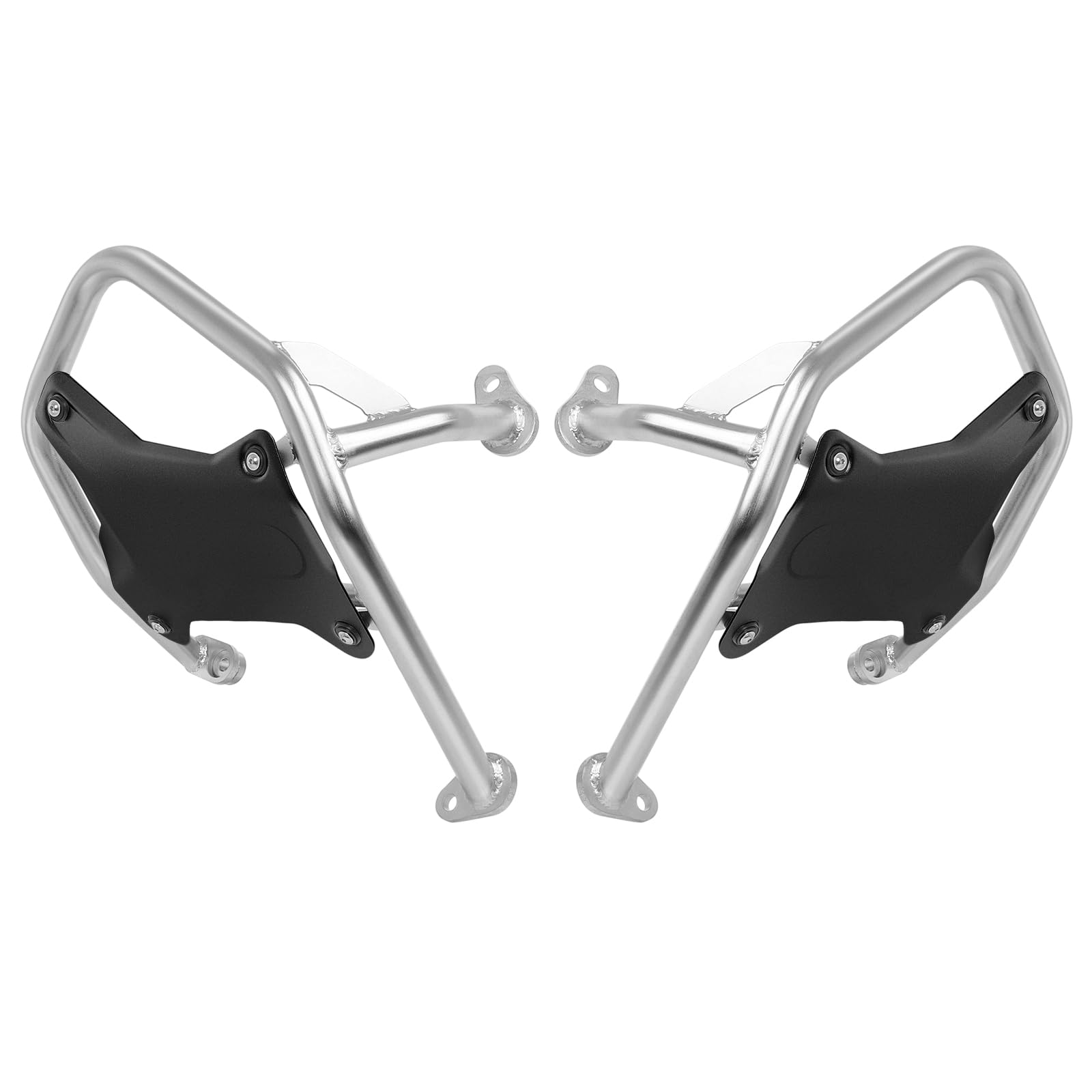 Barra de protección del motor de la motocicleta compatible con BMW R1300GS / R1300GS Adventure (2023-2025) R1300GS ADV R1300GSA, barra de protección del motor de acero inoxidable (negro)