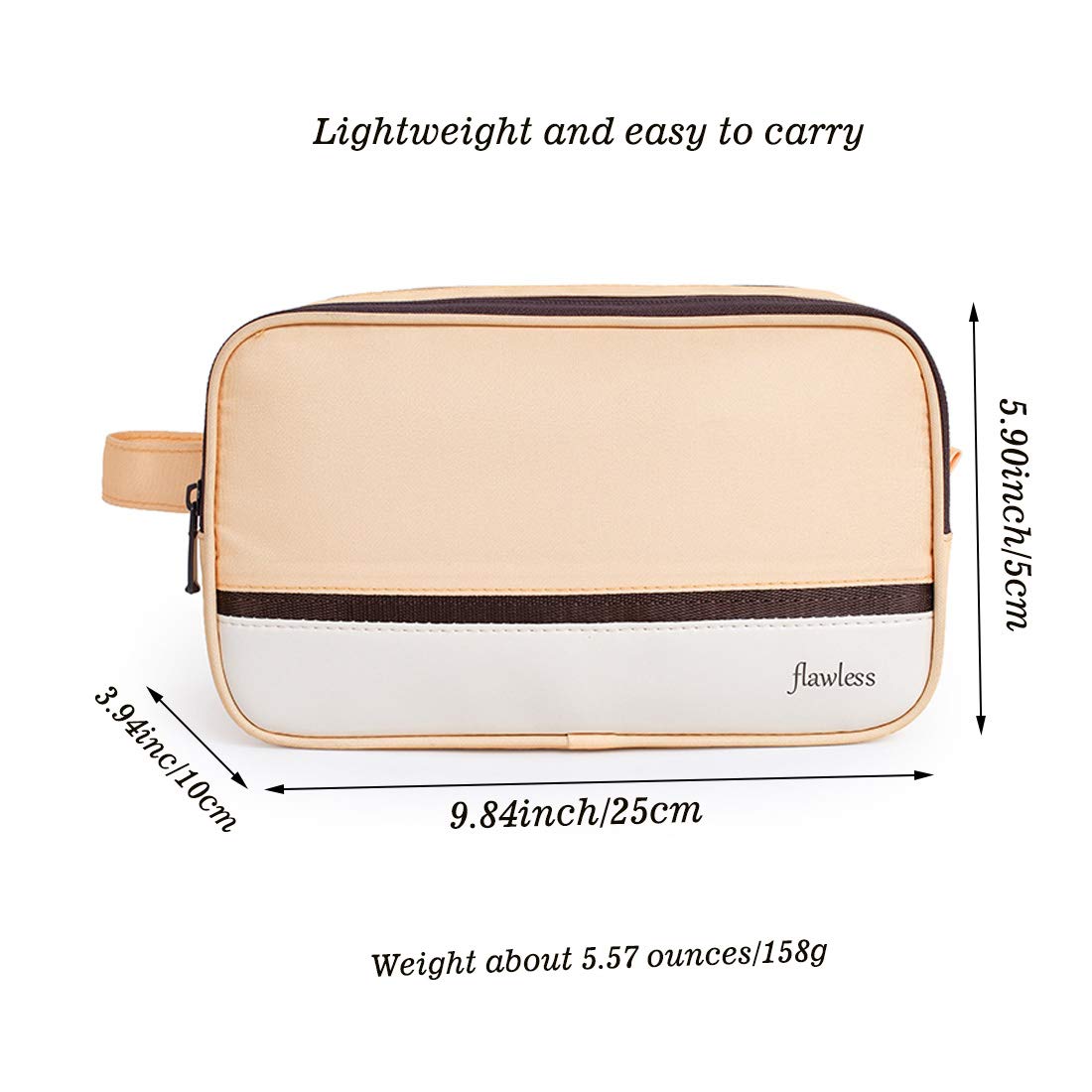 Mens Toiletry Bag Cicinio Dopp Kit Travel Bathroom Bag Waterproof