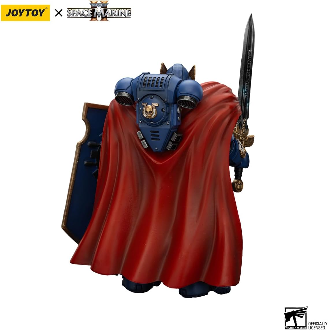 JOYTOY Warhammer 40,000 1/18 Action Figure-Ultramarines Victrix Honour Guard with Storm Shield and Power Sword-Collection Model Birthday Gifts