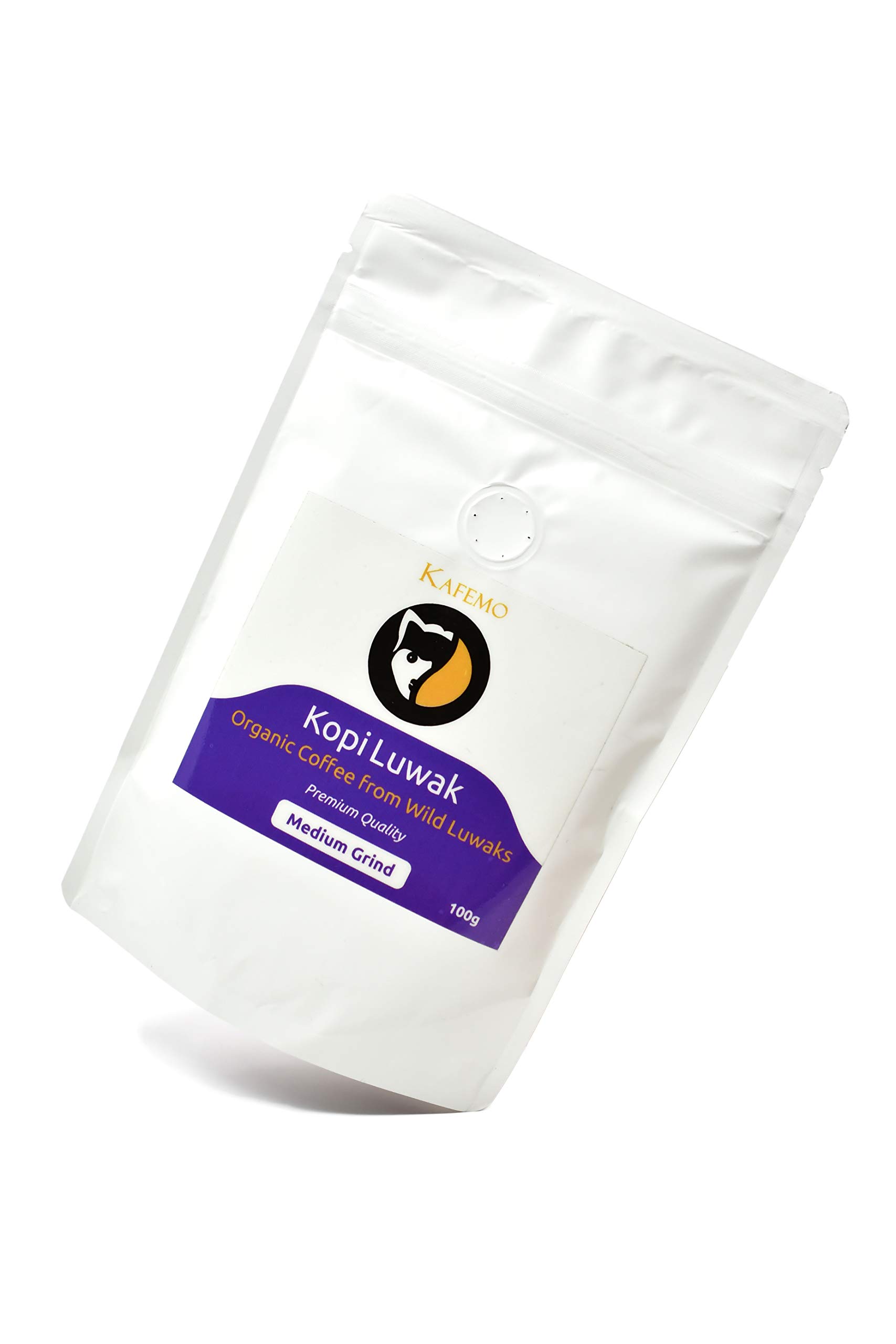Kopi Luwak Premium (Kaffee von freilebenden Tieren) - Gemahlener Kaffee - Die seltensten Kaffee der Welt -