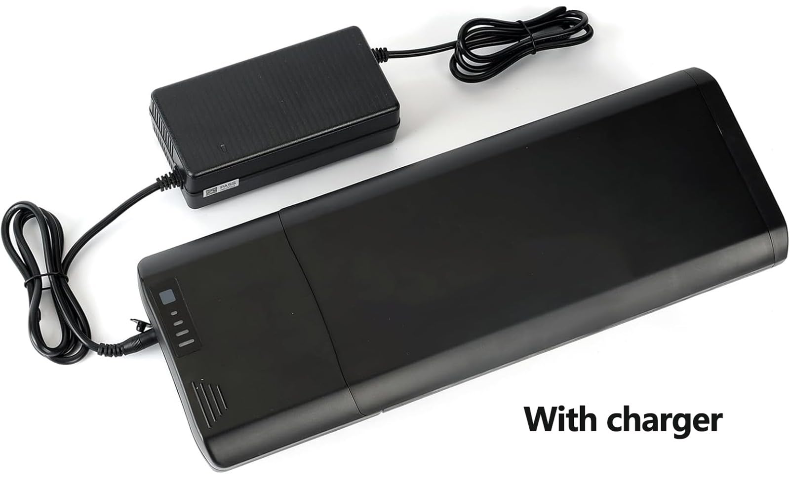 36V E-Bike-Akku – 10,4Ah / 12Ah / 14Ah Ersatzakku, Inkl. Ladegerät, Für 250W–800W Motoren, 5-poliger Anschluss, Wasserdicht