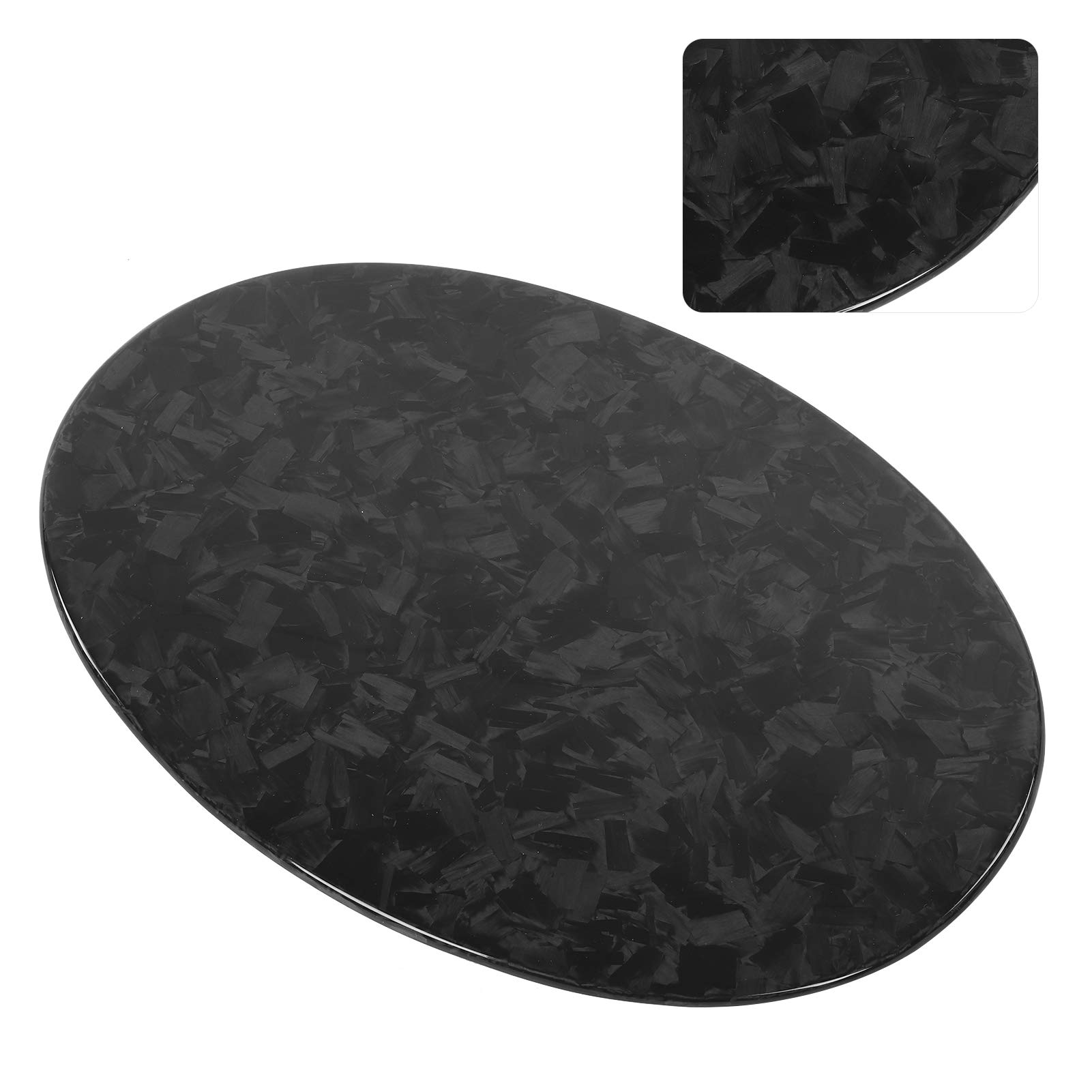 Revestimiento decorativo para la tapa del depósito de de fibra de carbono, pegatina para la tapa del tanque de gas para 2015–2020, fibra de carbono