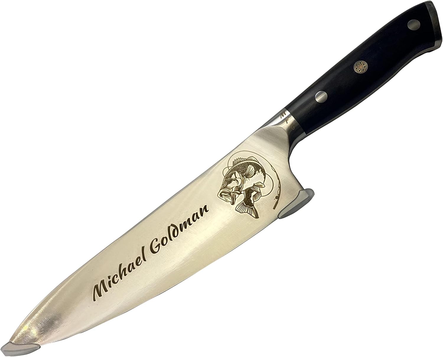 Tacit Logic Custom Engraved Chef Knife, Personalized chef