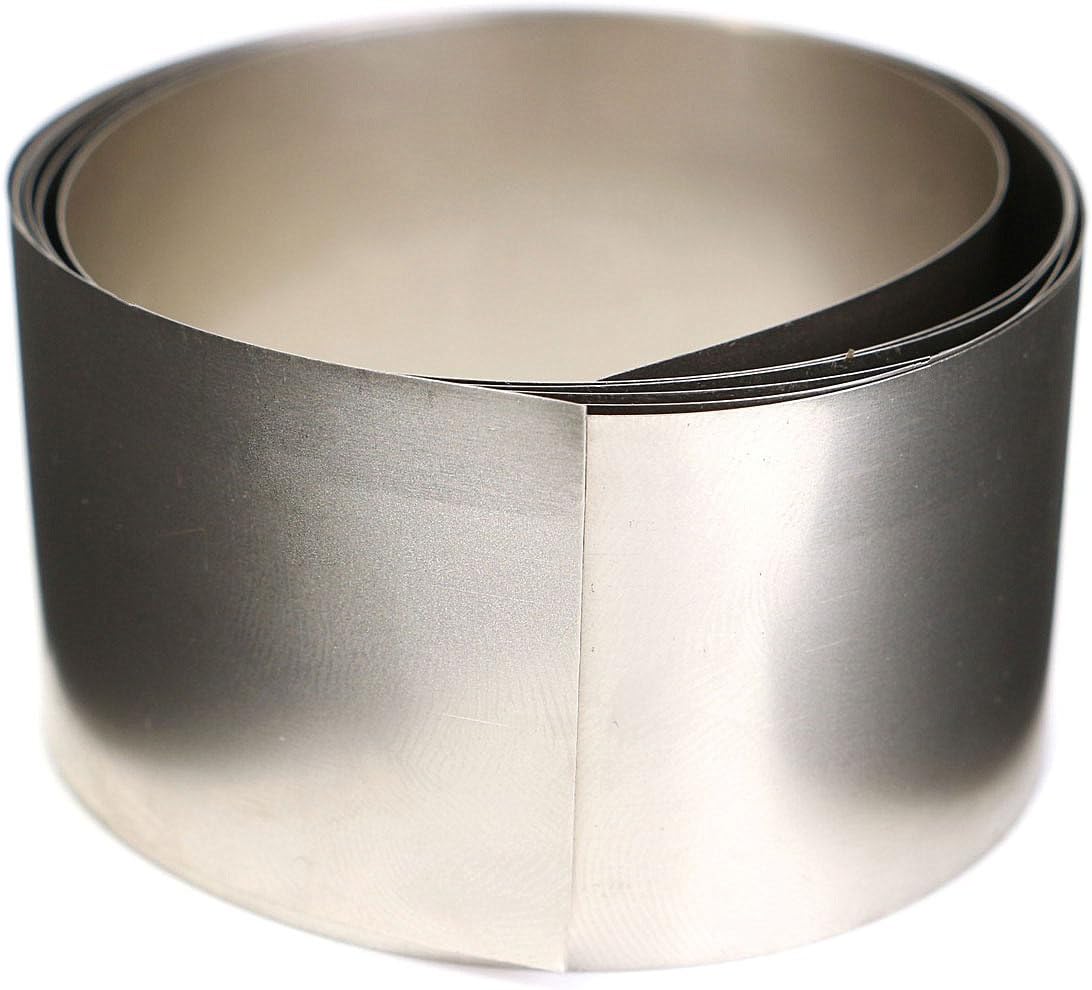 LTEFTLFL 99.96 Pure Nickel Metal Foil Silver Gray Ni