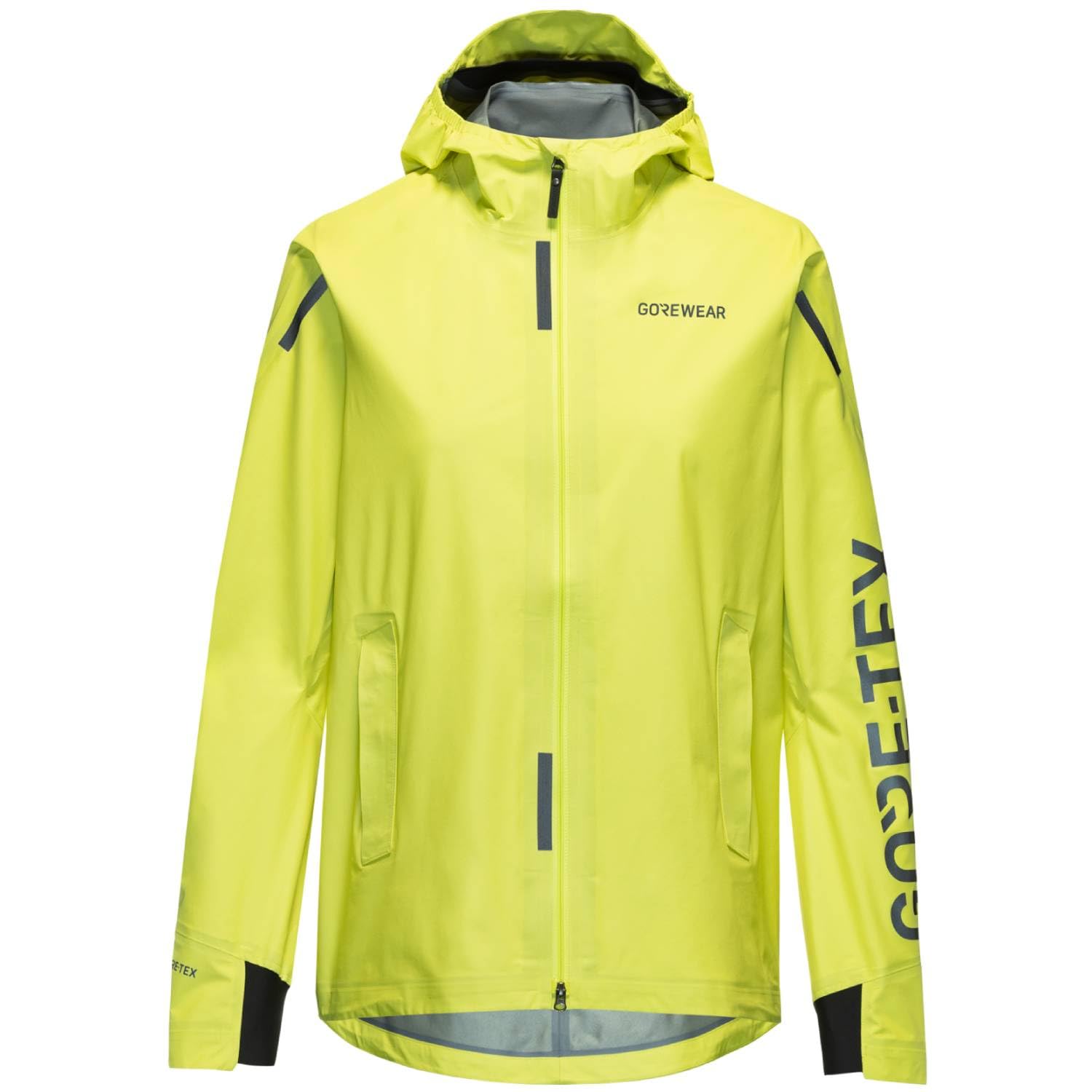 Gore Wear Women's Yellow Gorewear Concurve Gore-Tex Jacket, Lime - M