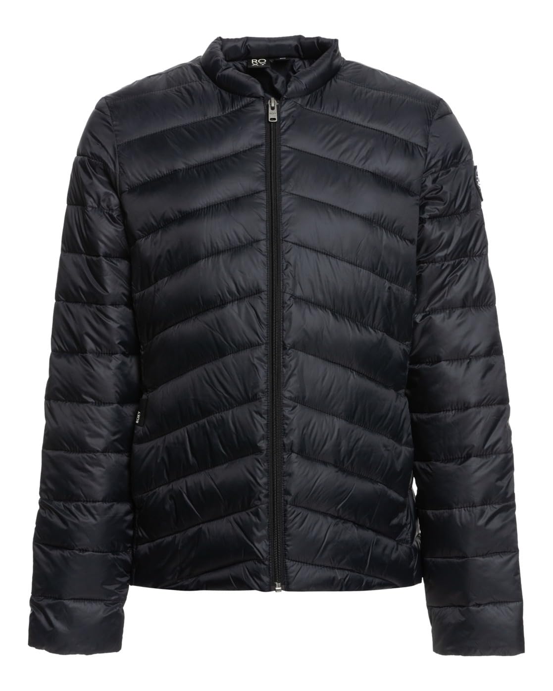 Roxy Womens Coast Road Hooded Jacket, Anthracite, XL EU