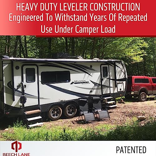 Beech Lane BL-115-SIZE Camper Leveler 2 Pack - Precise Camper Leveling, Includes Two Curved Levelers thumb #2
