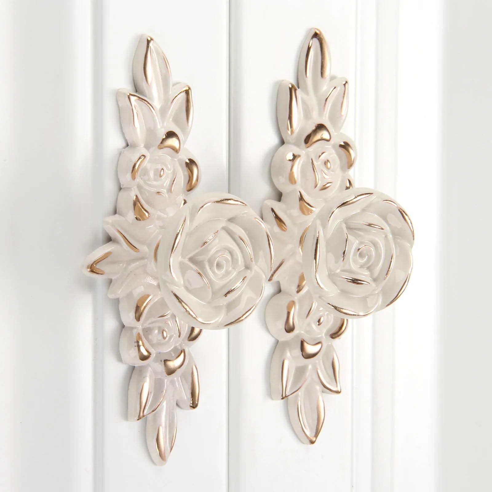 Poignée d'Armoire de Cuisine Rose Haute Finition 103mm