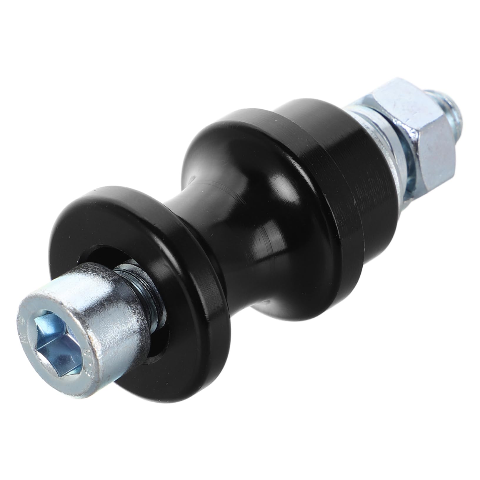 BRIGHTFUFU Winch Hook Bolt Steel Accessory Half Linked Design for Easy Attachment Convenient Installation for Towing Applications Durable Winch Hook Stand Bolt