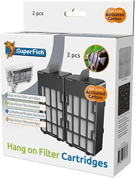 SuperFish Hang-On Filter Media Cartridge Set 2pcs