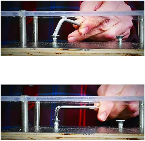 Miniatura 10 de Auniwaig T30 largo a prueba de manipulaciones Torx Star Key Bit Llave en forma de L niquelado 1 unids