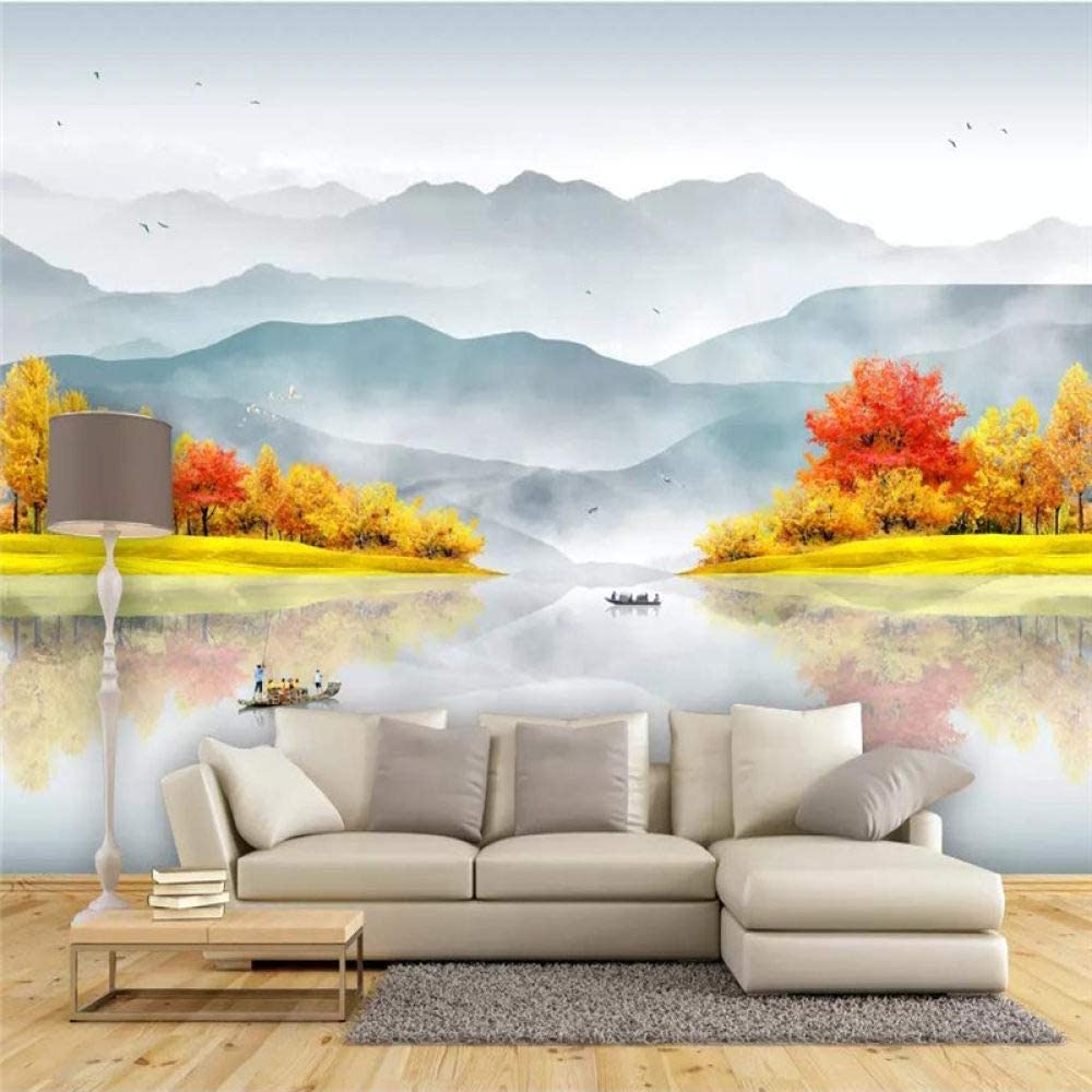 XLMING Fond D'écran 3D Cyclisme Sports Mural Gym Restaurant Fond Mur Autocollants Imperméables Papier Peint 3D Salon Tv Salle De Séjour Chambre À Coucher Mural Enfant-430cm×300cm