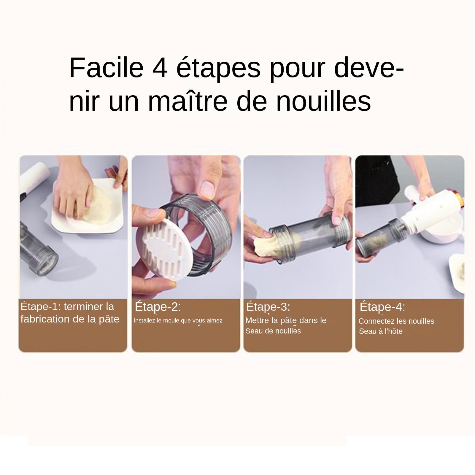 Machine à Pâtes Électrique,Appareil à Pâtes Automatique