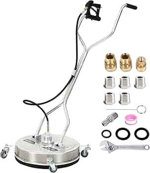 Amazon | GCCSG 18インチ 高圧洗浄機 表面クリーナー ステンレス Amazon | GCCSG 18インチ 高圧洗浄機 表面クリーナー ステンレス