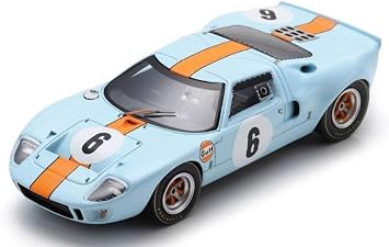 SPARK 1/43 - F-ORD GT40-2ND Watkins Glen 1968 US254