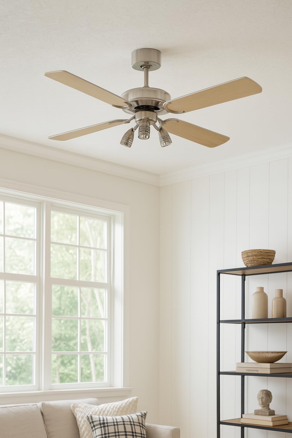 VENTILATORE DA SOFFITTO 4 PALE A SCOMPARSA IN ABS CON TELECOMANDO - ZFL4106BMY23 | Archivio prodotti, Archivio Ventilazione, Soffitto, Ventilazione