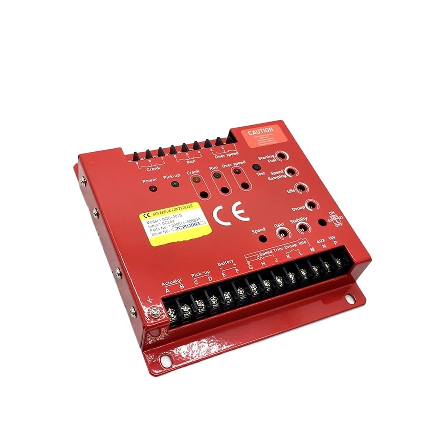 EPJGZKCB 1pcs Generator DGC-2013 Electronic Governor Controller P126 Speed Control Unit DGC2013 300611-00683 Replace DGC-2007(DGC-2013)
