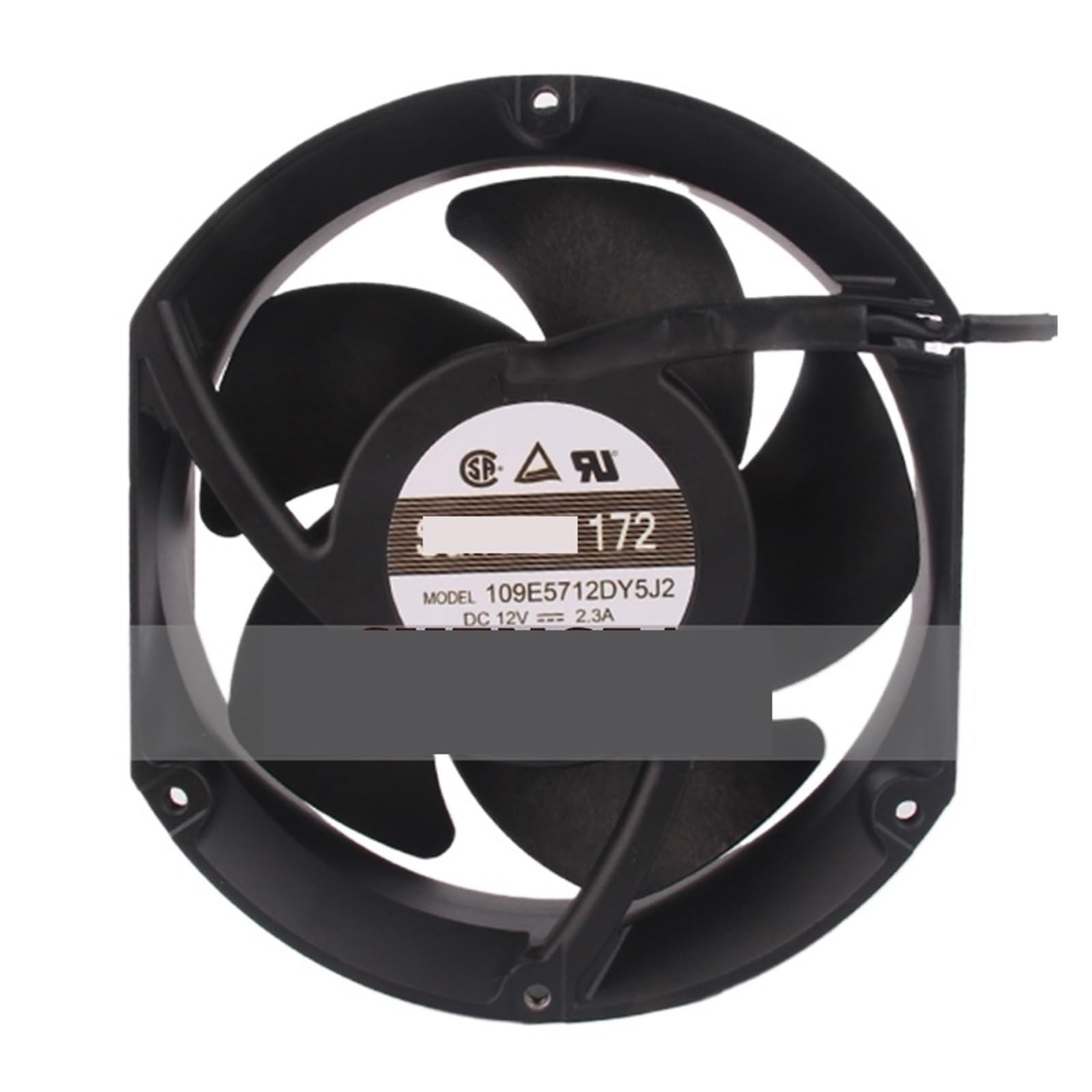 GJEXXPTST Cooling Fan 109E5712DY5J2 DC12V 2.3A 17251 172 * 150 51mm