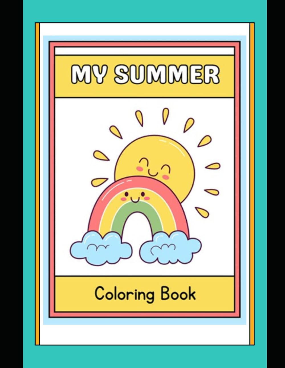 My beach coloring book