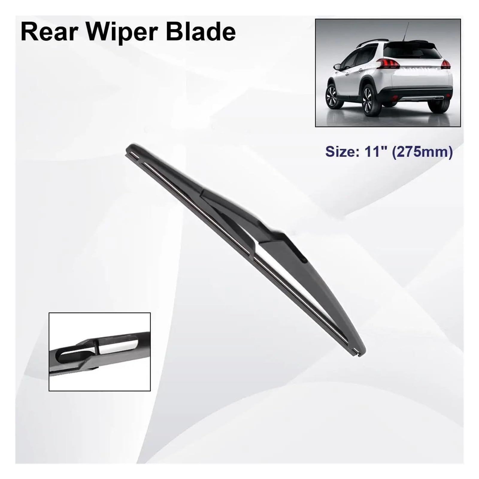 Tergicristalli Spazzole Tergicristallo Per Peugeot 2008 2013-2018 Spazzole Tergicristalli Anteriori E Posteriori In Gomma Morbida Parabrezza Auto 26“+16”+11"(6 wipers)