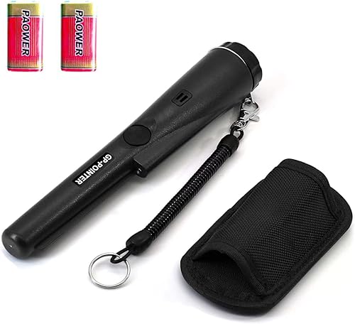 Detector de metales Posicionador de precisión de mano, impermeable, detector portátil de alta sensibilidad de 360, sonda de detección de