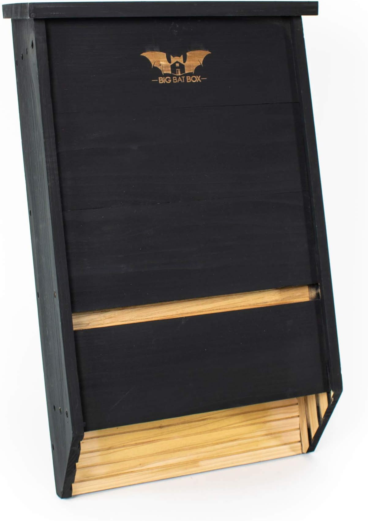 BCI Certified Triple Chamber bat House (Black)