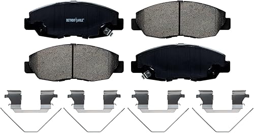 Miniatura 8 de Detroit Axle - Kit de freno delantero para Honda Civc 12-15, rotores de freno de disco pastillas de freno de cerámica con hardware 2012 2013 2014