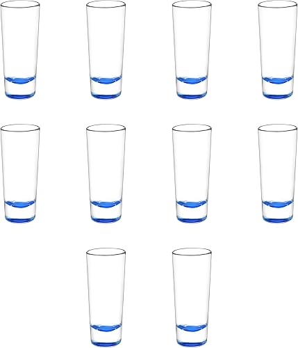 Miniatura 1 de DISCOUNT PROMOS Cordial Shooter - Juego de 10 vasos de chupito, 2 onzas, paquete a granel, ideal para cumpleaños, fiestas, eventos en interiores y